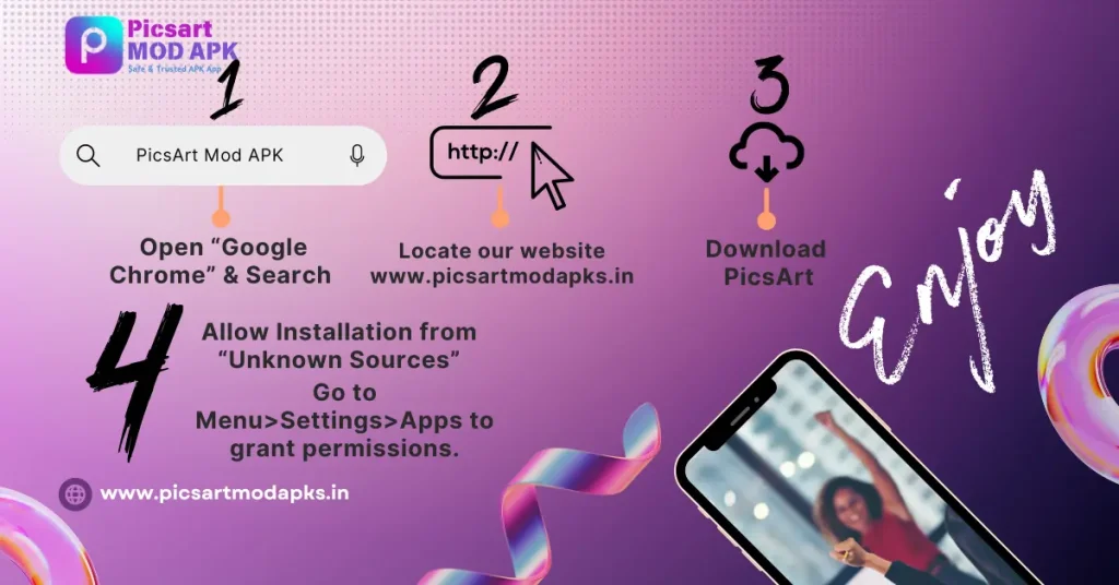 How to Download PicsArt Mod APK?