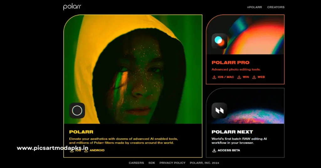 Polarr: PicsArt Alternatives